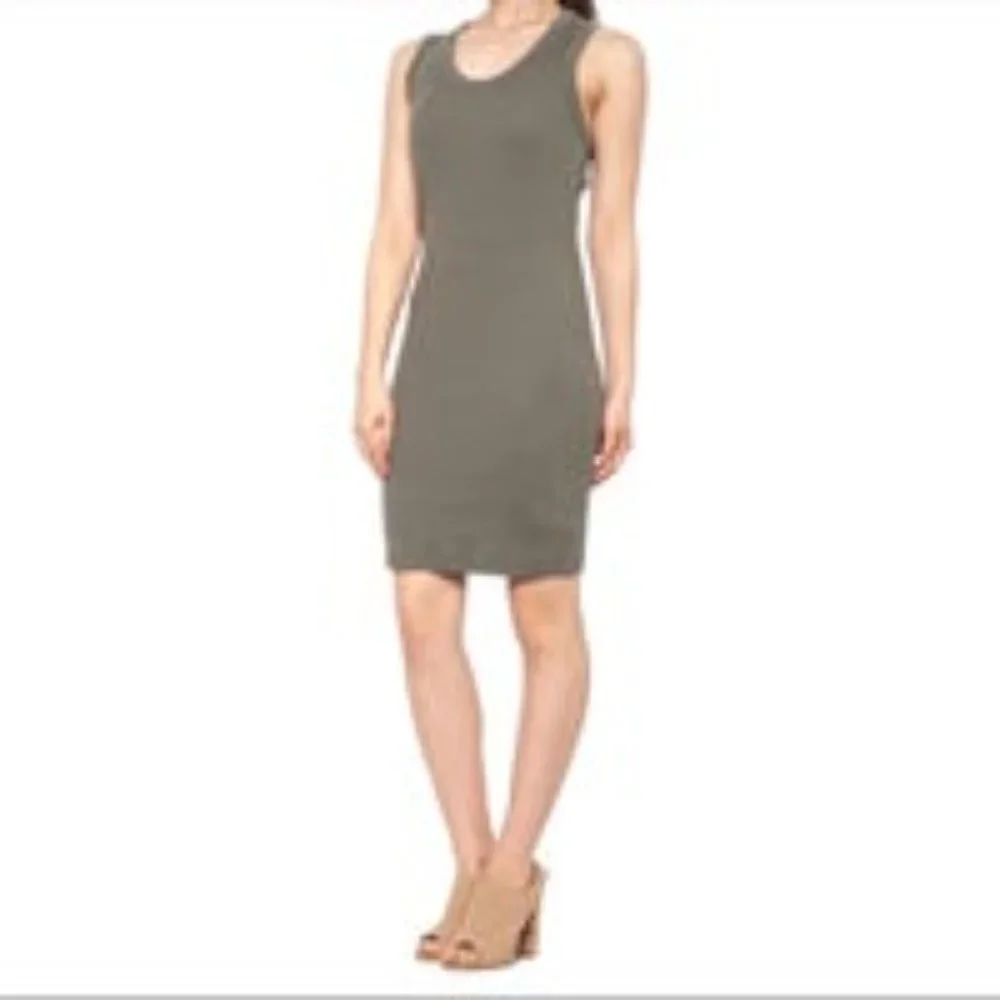 James Perse Ribbed Tank Dress - Picture 2 of 10